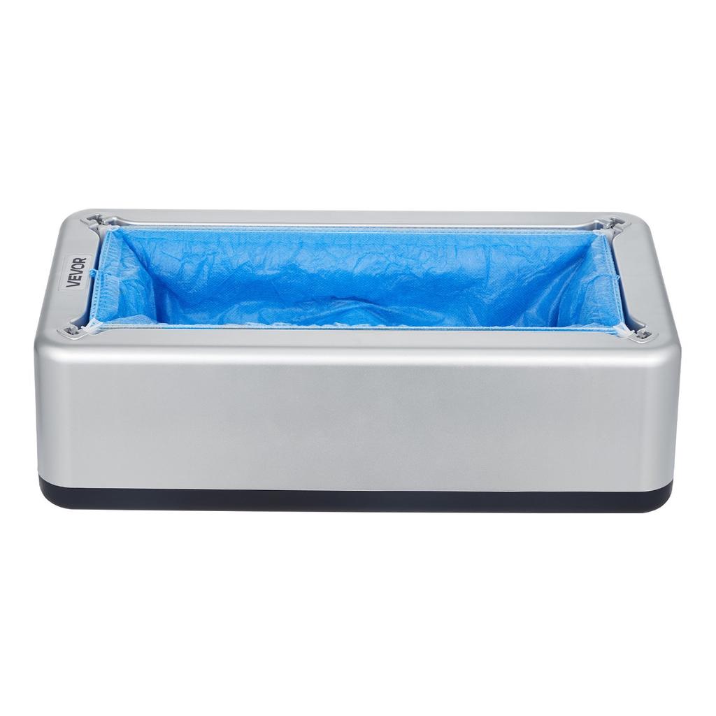VEVOR Shoe Cover Dispenser Fits Up to US 11 / EU 44 with 100 Disposable Plastic Covers