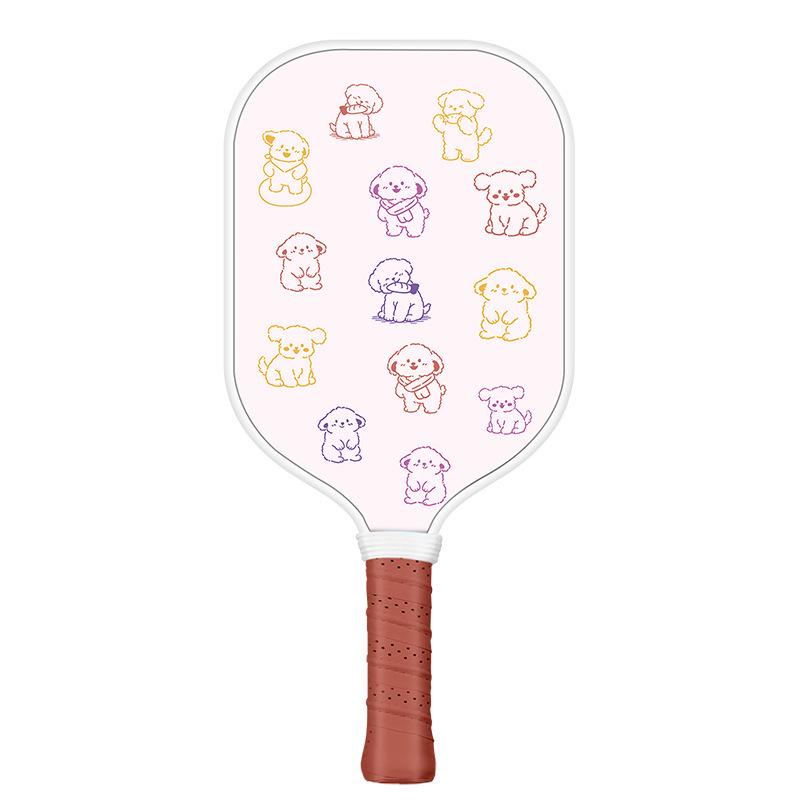 Children s Cartoon Fiberglass Pickleball Paddle Set