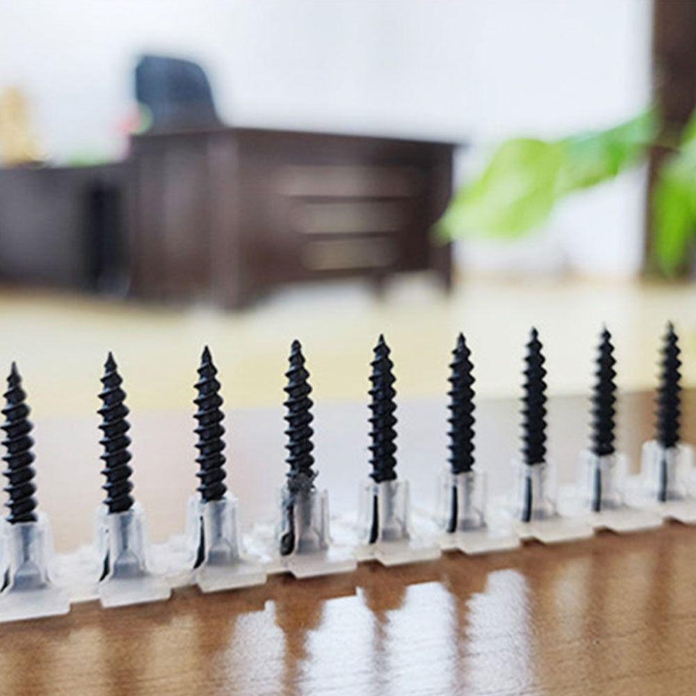 1000Pcs Plastic Strip Chain Screws Collated Screws Wall Screws for Auto Feed Screwdriver