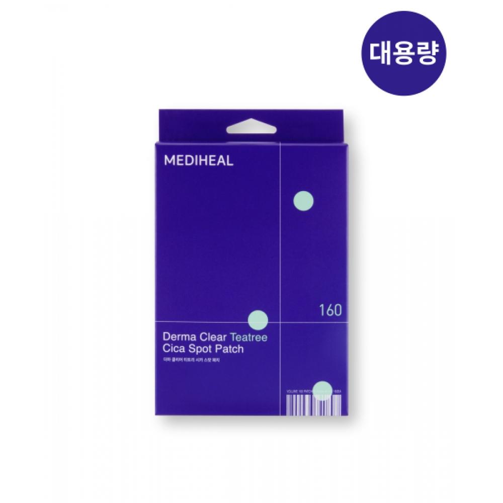 Mediheal Derma Clear Tea Tree Cica Spot Patch 160 Sheets  Large Capacity Tea Tree Cica 160 sheets