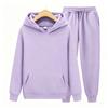 Men's Autumn/Winter Casual Hooded Sweatshirt & Long Pants Set for Fitness and Running.
