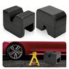 2/1Pcs Floor Jack Pad Rubber Universal Slotted Guard Portable Anti Slip Vehicle Square Accessories Frame Rail Car Repair Adapter