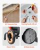 Diaphragm Airless Paint Sprayer, 900 W Efficient Cart Airless Paint Sprayer, 2200 Psi High Pressure, with Extension Pole, Cleaning Needle and Brush,