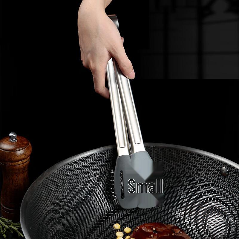 304 Stainless Steel Silicone Food Tongs