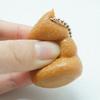 Funny Poop Squeeze Toy Realistic Soft Stress Reliever with Keychain Clip Slow-Rising Humorous Prank Gift for Friends Bag Charm for Adults Teens