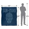 Mortal Kombat Head Sub-Zero Blanket