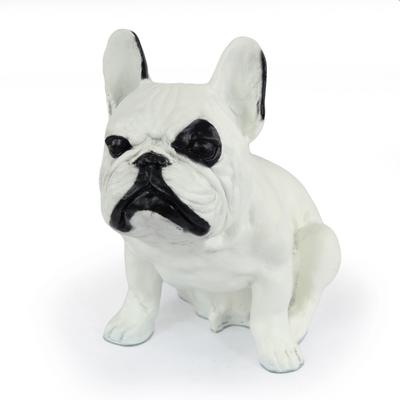 French Bulldog, Frenchie II - Dog Statue, Sitting Dog for Desk, Decoration for the Living Room of a Dog Lover by