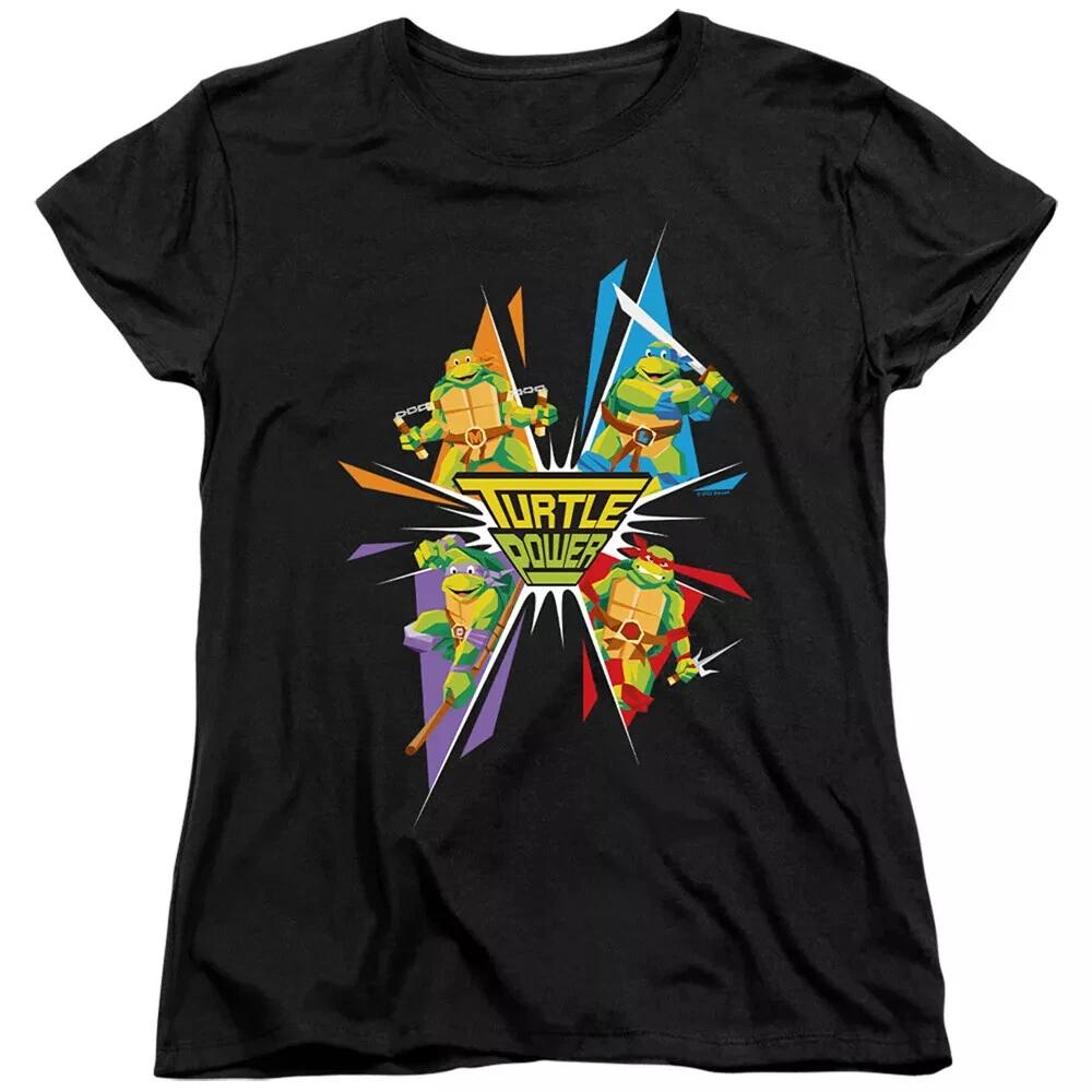 Teenage Mutant Ninja Turtles  Turtle Power  Women s T-Shirt M