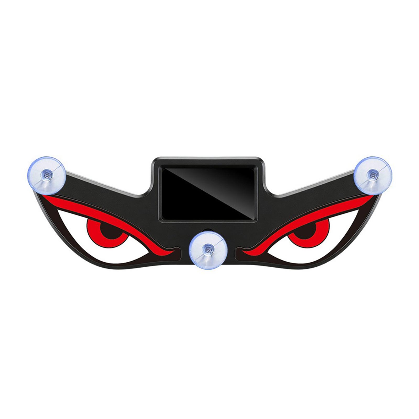 Devil Eyes Lights Wireless No Drill Solar and USB Powered Devil Eyes LED Light Strips IP65 Waterproof for Truck Windshield