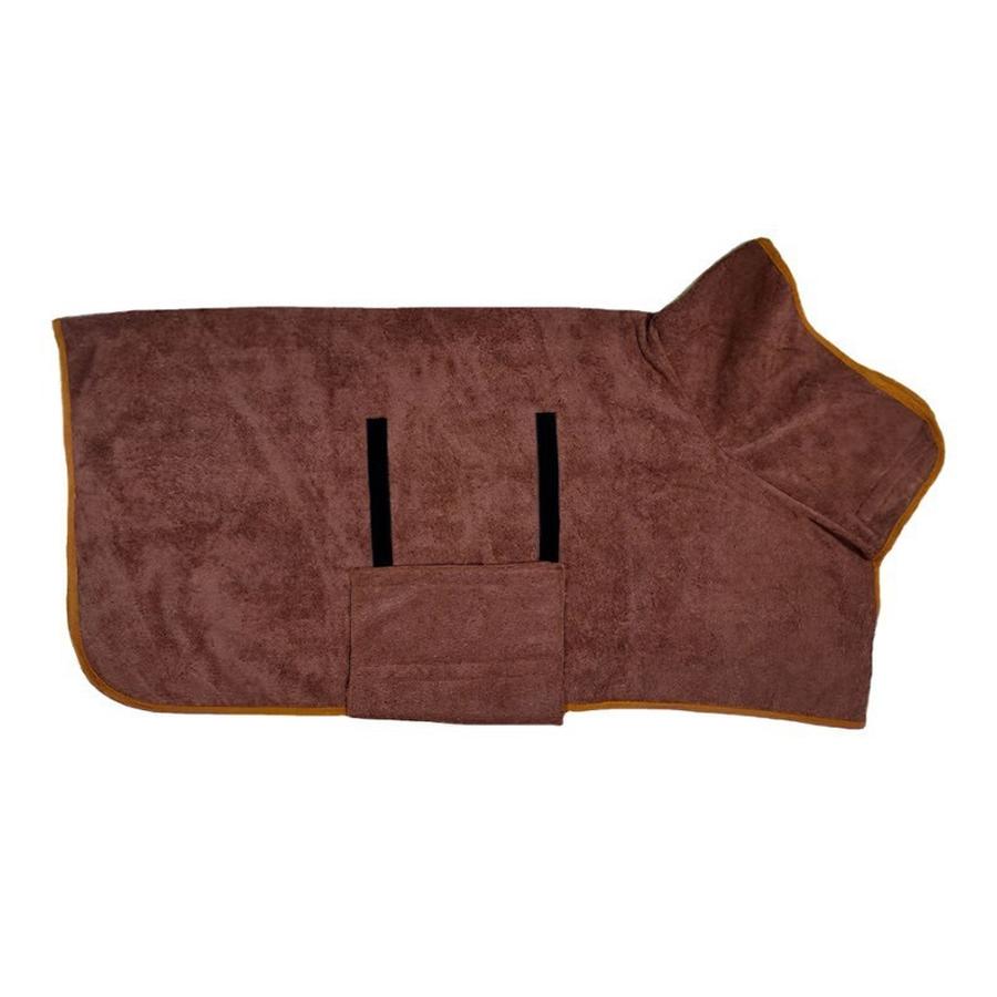 New Large Dog Bathrobe, Full Body Pet Towel for Drying, Quick-Dry Breathable Fleece Robe for Dogs in All Seasons