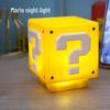 Super Mario Star LED Night Light – Question Mark & Star Design for Outdoors & Christmas Decor