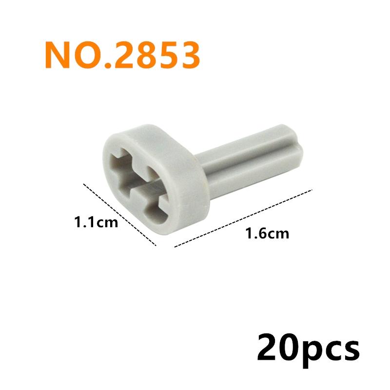 Building Blocks DIY Technical Parts Axle Pin Connectors 32034 32015 32014 2853 3713 57515 14720 87082 MOC Bricks Educational Toy