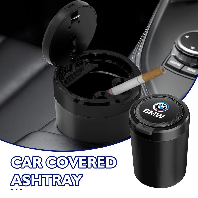 Car Portable Ashtray Garbag Can Multi-function Trash Bin For BMW M M2 M3 M4 M5 M6 E46 E90 E60 F30 E39 X1 X3 X4 X5 ysbf88