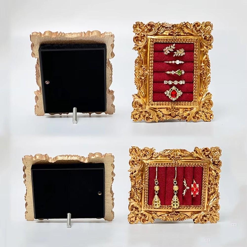 Velvet Jewelry Display Stand Resin Jewelry storage frame Photography Display Item Prop