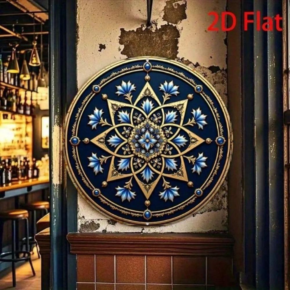 Vintage Metal Sign Wall Art Decor