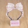 Hair Accessories Y2k Accessories Hair Bow Lace Headband Lolita Cosplay Accessories Cute Core Hair Band Headwear Hair Clips