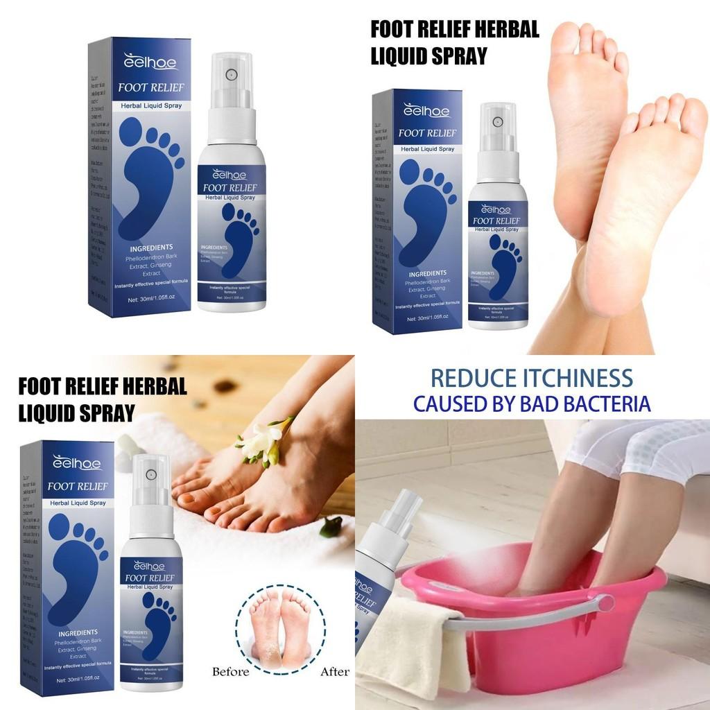 Eelhoe Foot Care Liquid Moisturizing Spray For Softening Rough Cracked Skin