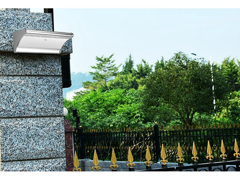 Villa Courtyard Solar-Powered LED Radar Induction Outdoor Wall & Street Light