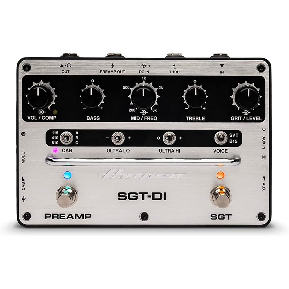 Ampeg AMPEG pedal preamp all in one DI box SGT-DI