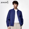 Zhuangji Men's Ramie Cotton Stand Collar Lightweight Jacket