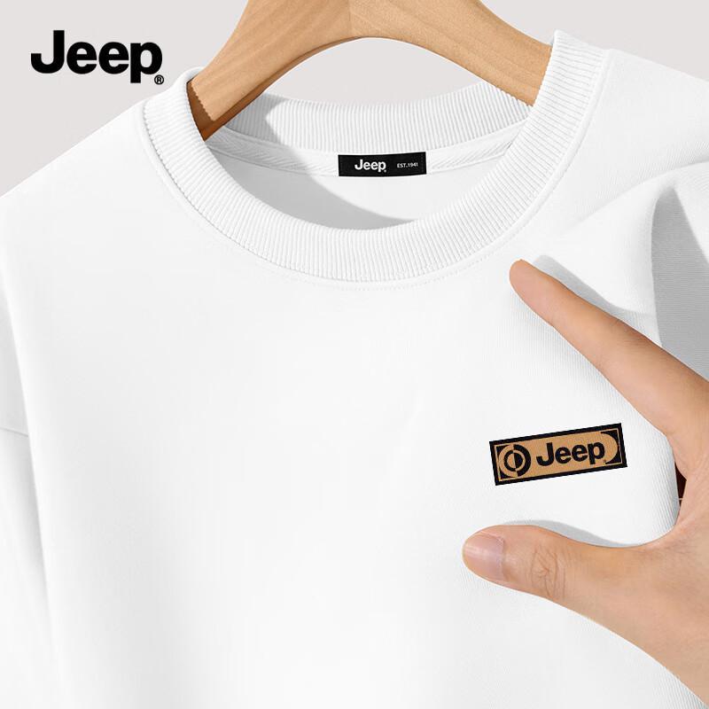 Jeep Men's Casual Basic Pullover Sweatshirt