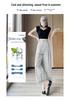 Women's Lace-Trim Wide-Leg Cropped Pants - 2025 Sun Protection, Lightweight & Casual