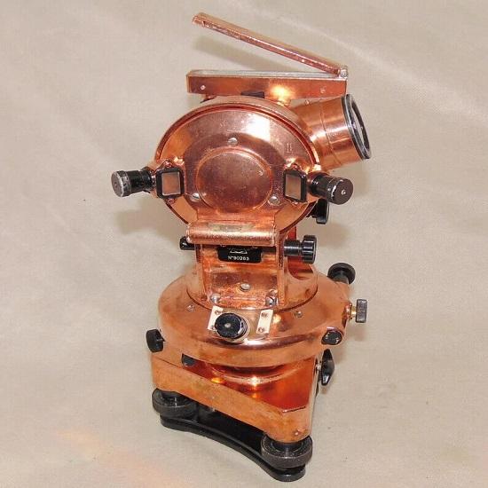 Renovovaný teodolit TT5 Th 40 s dřevěnou krabičkou Alidade Level Instrument Surveyor