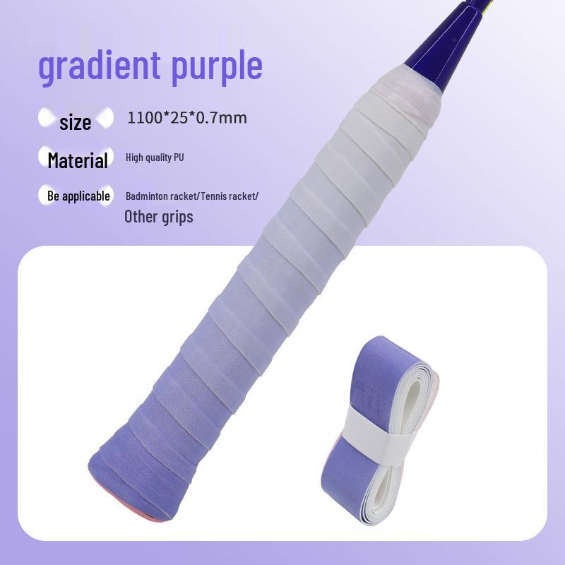 

Badminton Racket Non-slip Gradient Overgrip Tape for Tennis, Fishing Rods & More
