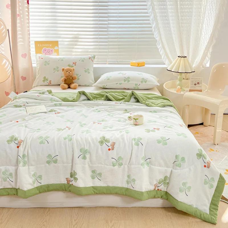New Wormwood Xia Liang Quilt Puff Cotton Air Conditioning Mosquito Repellent Quilt Summer Fragrance Lunch Break Quilt