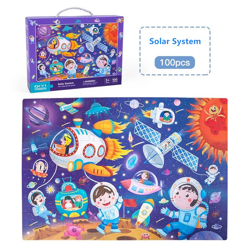 Floor Puzzle for Kids Animal Jigsaw Large Puzzles Ages 3-6 for Kids Learning Preschool Educational Intellectual Development Toys