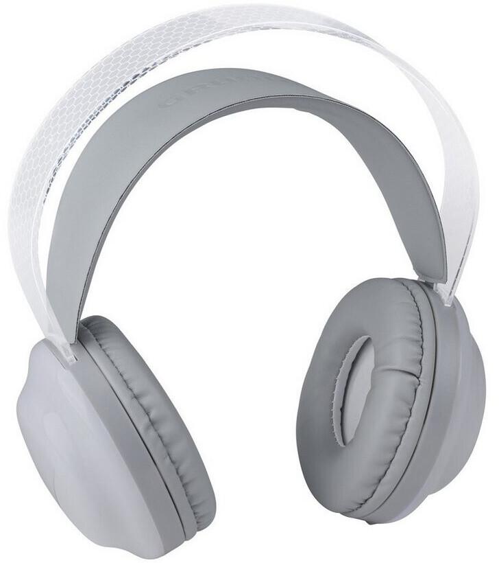 Sluchátka Grundig Over-Ear s LED světlem a mikrofonem, USB-C