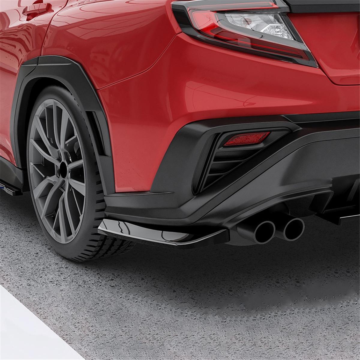 Bumper Spoiler Rear Bumper Rear Corner Spot Spoiler Exterior Trim For Subaru WRX STI VB 2022+