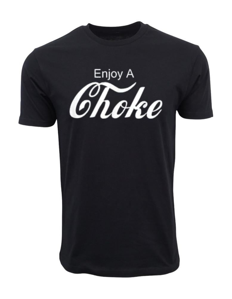 Enjoy A Choke Funny Jiu Jitsu MMA PREMIUM T-Shirt Unisex T-Shirt S