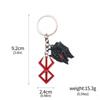 Collar con Llavero de Logo de Guerrero Berserk - Accesorios de Broche Huevo del Rey Guts