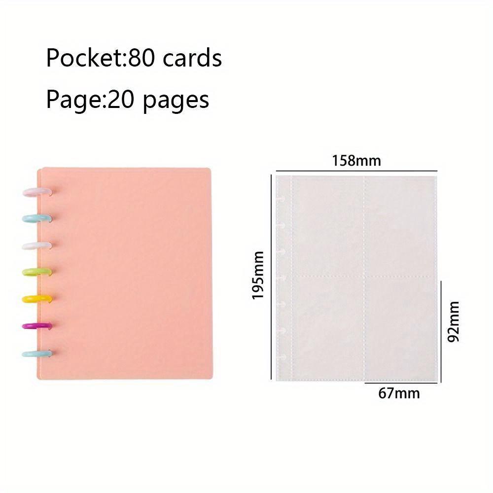 Multi-pockets 3 Inch Photo Album INS Style Idol Cards Collect Book Kpop Card Holder Loose-leaf Binder Photocard Holder