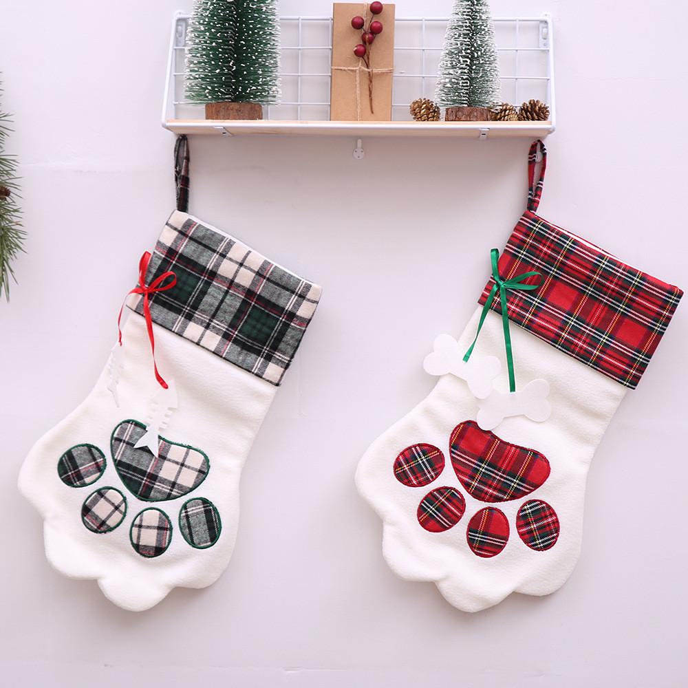 Delightful Pet Christmas Paw Stockings For Cats And Dogs Perfect For Celebrations Holiday