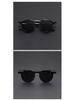 Small Round Frame Wood Grain Hip Hop Punk Sunglasses: European & American Street Style Fashion
