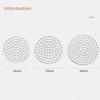 51/53/58mm Coffee Filter Mesh Double Layer Coffee Filter  Espresso Accessories