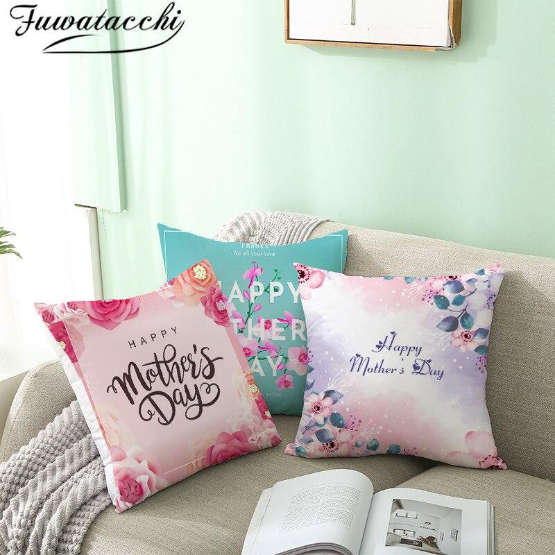 Home & Living Floral Blush Pink Throw Pillow Decorative Sofa Pillow