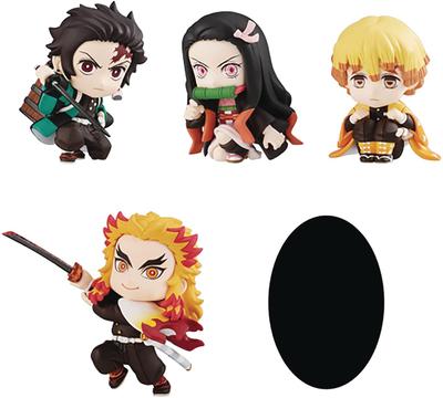 Demon Kimetsu No Yaiba ADVERGE MOTION 4 Box Slayer 10-Piece (Candy Toy)