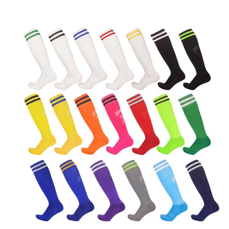 High Tube Football Socks Adult Stockings Childrens Knee Active Socks Thickened Towel Non-slip Mens Models