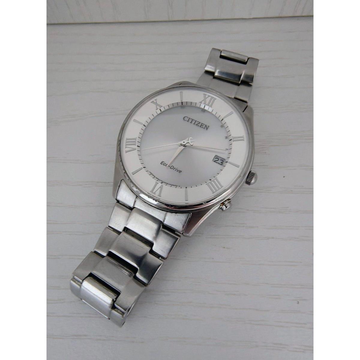 CitizenWatch Radio Solar AS1060-54A H415 Eco Drive CITIZEN Silver