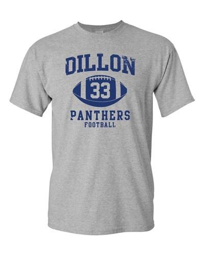 Dillon Retro Sports Novelty Adult DT T-Shirt Tee Unisex T-Shirt XXXXL