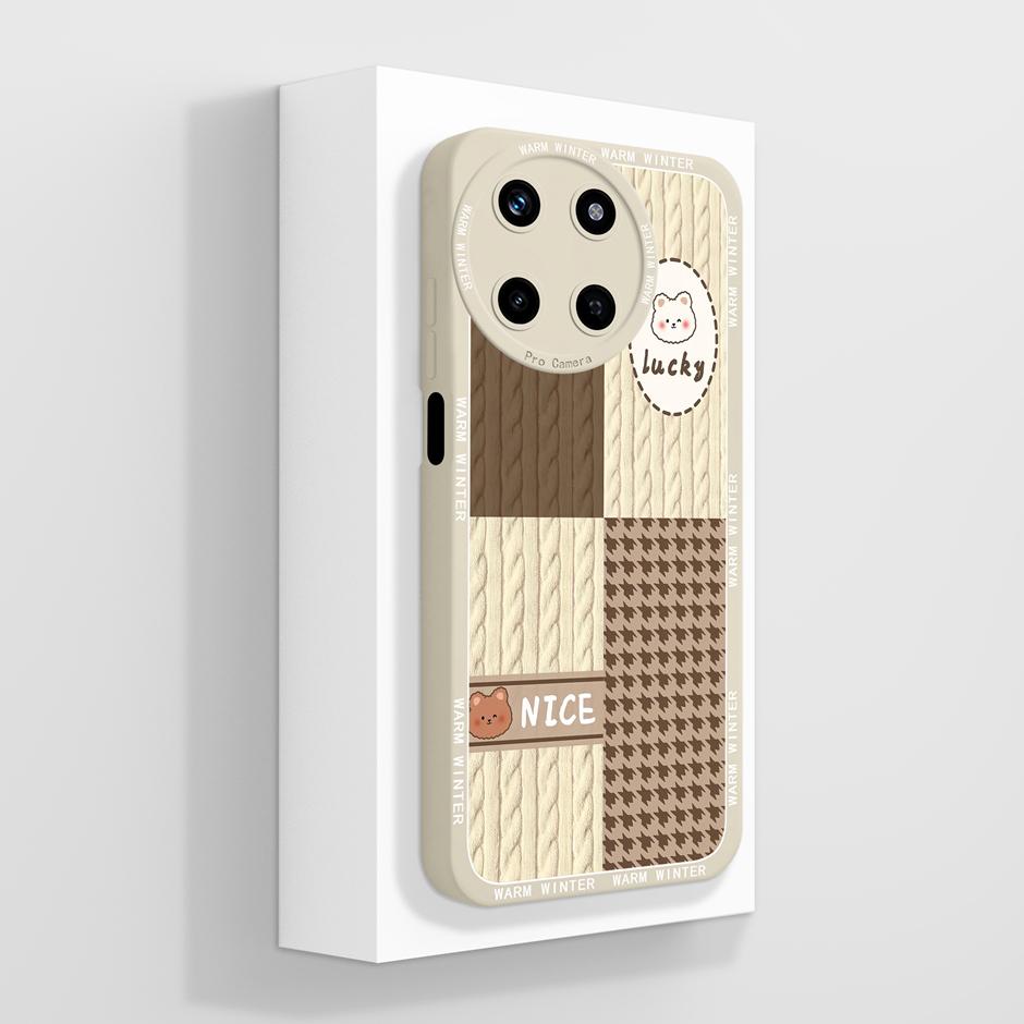 For Oppo Realme 11 4G Case Cute Panda Cartoon Style Liquid Silicone Casing For Oppo Realme11 4G New Design Prevalent Phone Funda