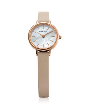 Klasik Mini Saat [Bering] 11022-566 Kirli Beyaz