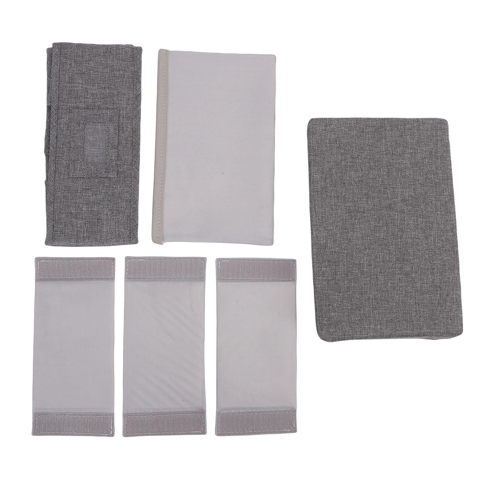 Koogeelife Index Card Holder With 4 Dividers Pp Index Card Organizer Storage Box With Lid For Flashcard Note Cards Business Cards