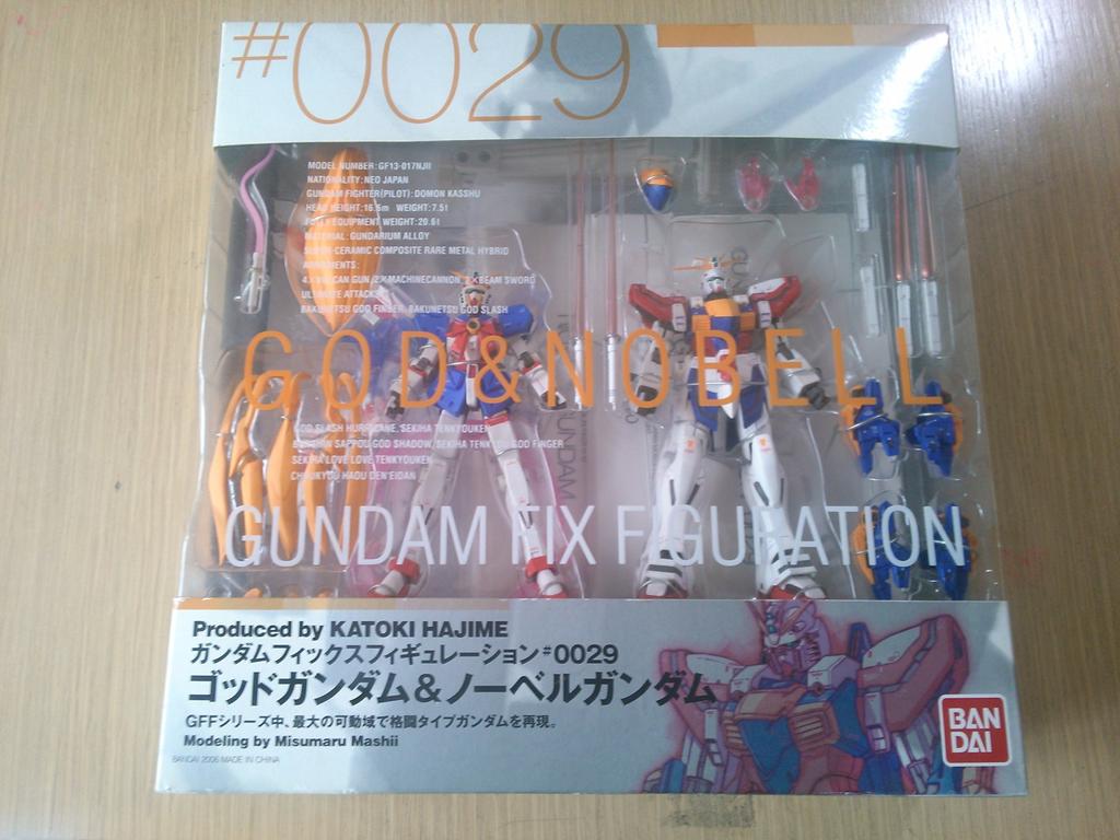 TAMASHII NATIONS GUNDAM FIX FIGURATION God Gundam Nobel Gundam #0029 &