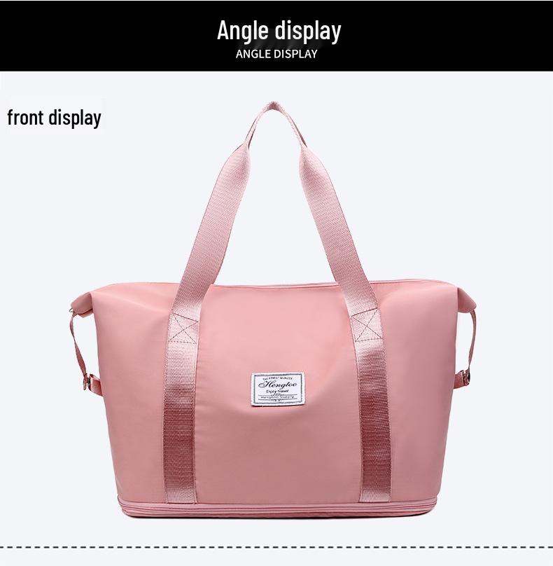 Všestranná cestovní taška: Připevnitelný ke kufru nebo kabelce, skládací, velkokapacitní pro skladování před těhotenstvím, zavazadla nebo cestování.