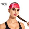 Moisture-wicking Hairband Athletic Headband, Tie-Dye Gradient Sports Anti-Slip Elastic Breathable Sweat-Wicking Comfortable Sweat-absorbent