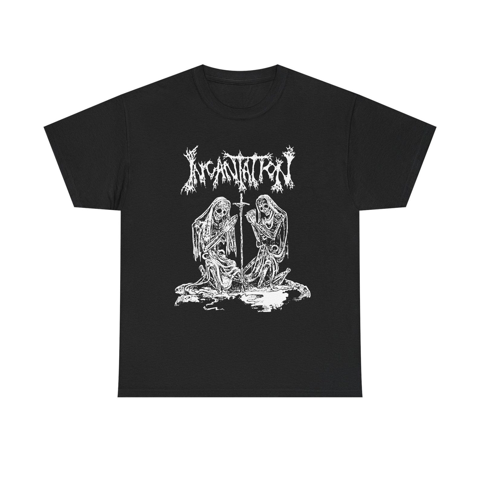 Incantation Onward to Golgotha Shirt, Old School Death Metal Band Tee, OSDM Vintage Metal T-Shirt 3XL
